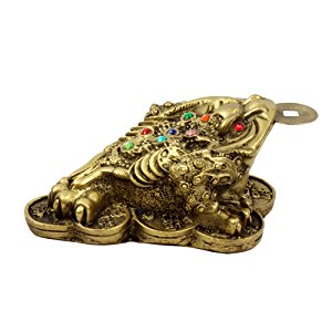 Fengshui Gold Money Legged Frog With Coin - Image 4