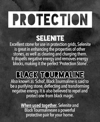 Energy Protection Black Tourmaline & Selenite Zoomer - Image 2