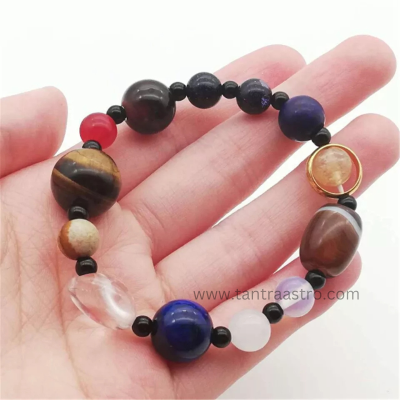 NAVGRAHA NAVRATNA CRYSTAL BRACELETS TANTRA ASTRO