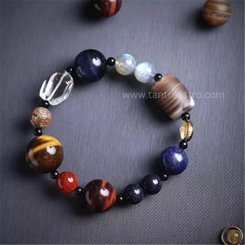 NAVGRAHA NAVRATNA CRYSTAL BRACELETS TANTRA ASTRO