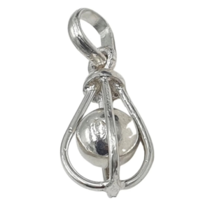 SILVER BALL PENDANT